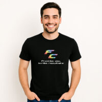 Tricou personalizat negru