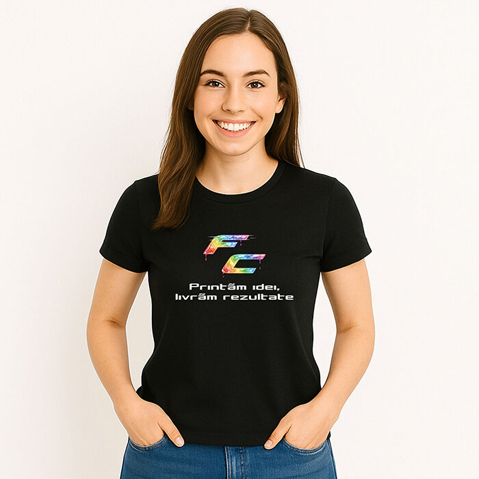 Tricou personalizat negru