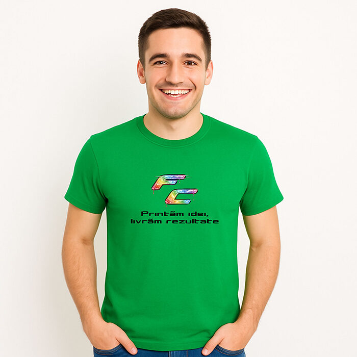 Tricou personalizat verde