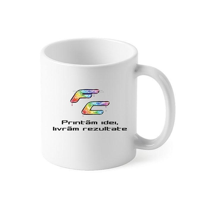 Cană Albă Personalizată