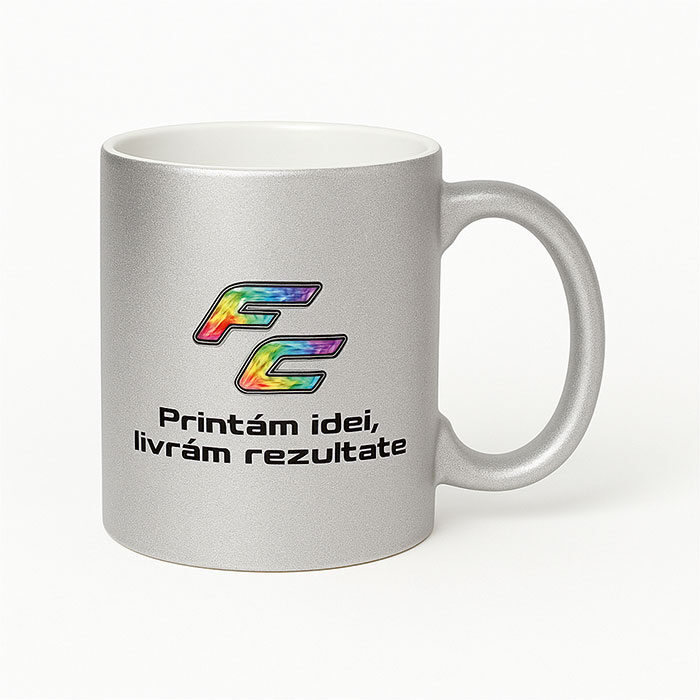 Cană Exterior Sidefat Personalizată