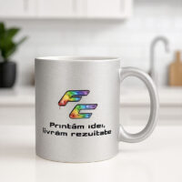 Cană Exterior Sidefat Personalizată