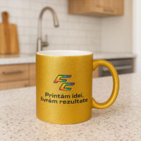 Cană Exterior Sidefat Personalizată