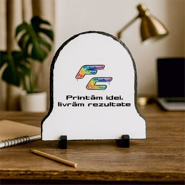 Placă Ardezie Cupolă Personalizată