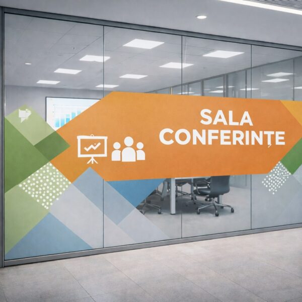 Autocolant Personalizat Transparent